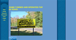 Desktop Screenshot of campnorthland.com
